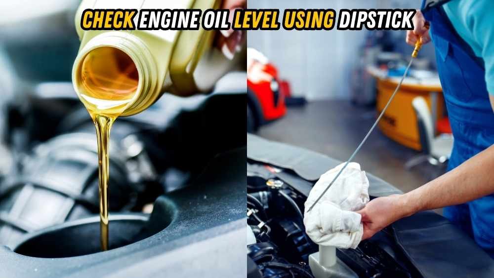 How to Check Engine Oil Level Using Dipstick - Copy