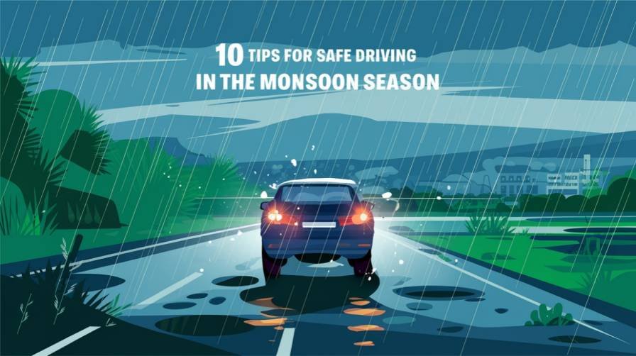 10 Tips for Safe Driving in Monsoon Season